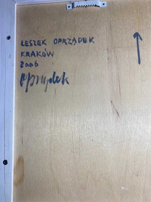 Leszek OPRZĄDEK OPRZADEK obraz sztuka abstrakcja ekspresja Stażewski
