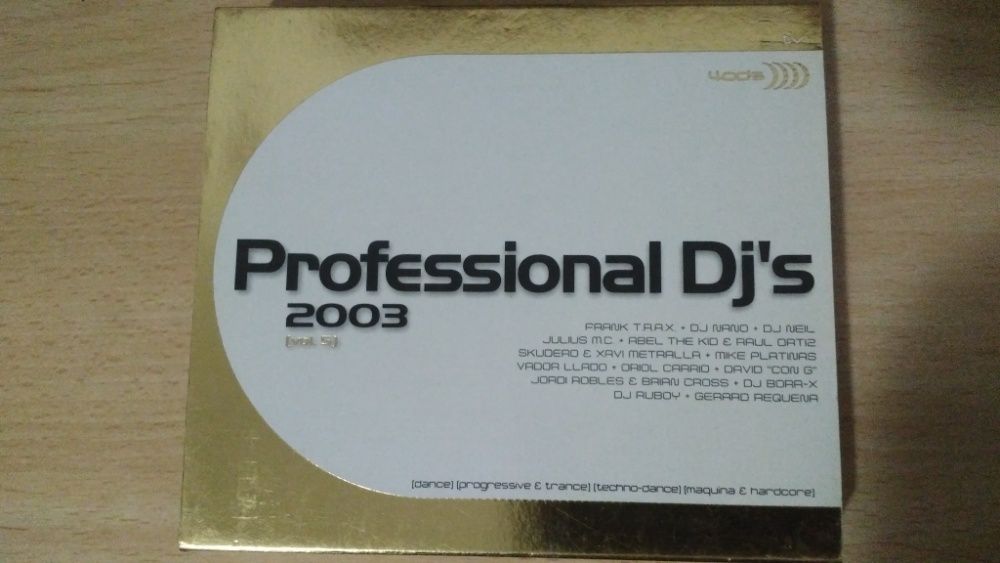 Professional Dj's 2003 [vol. 5] - 4xCds