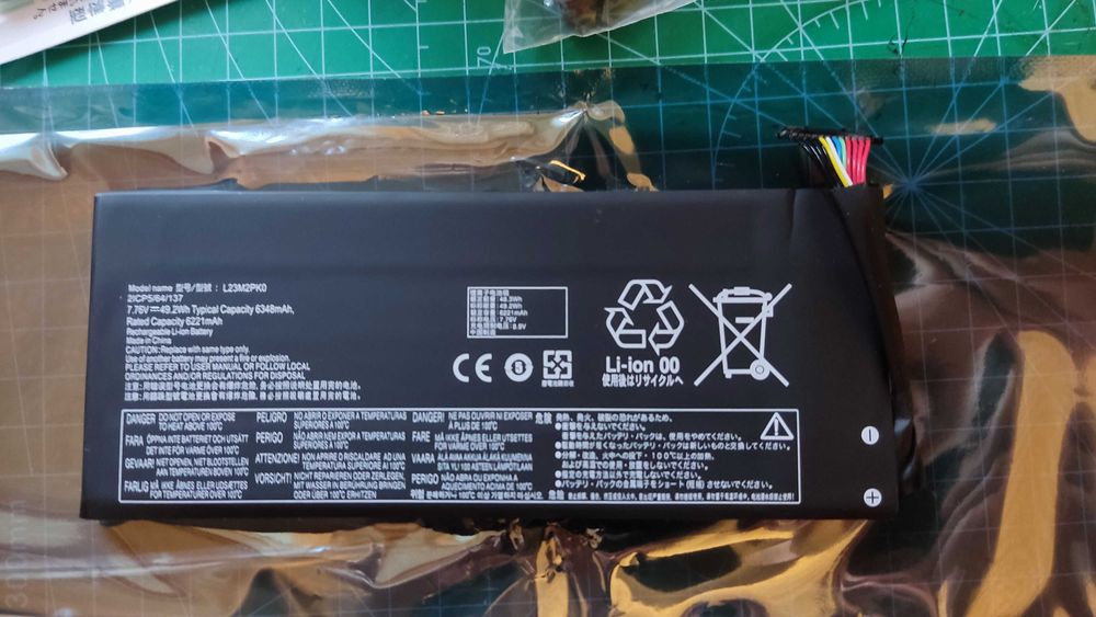 Продам батарею/АКБ для Lenovo Legion Go 49.2 Wh L23MPK0
