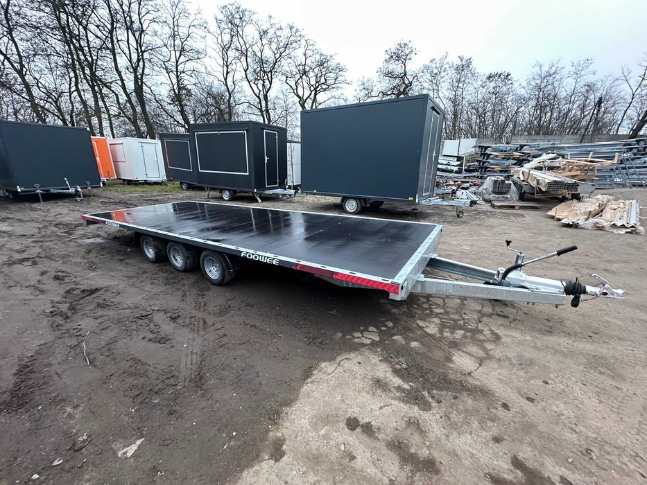 Przyczepa PLATFORMA towarowa bagażowa LAWETA 6x2,1m NOWA HIT CENOWY!!!