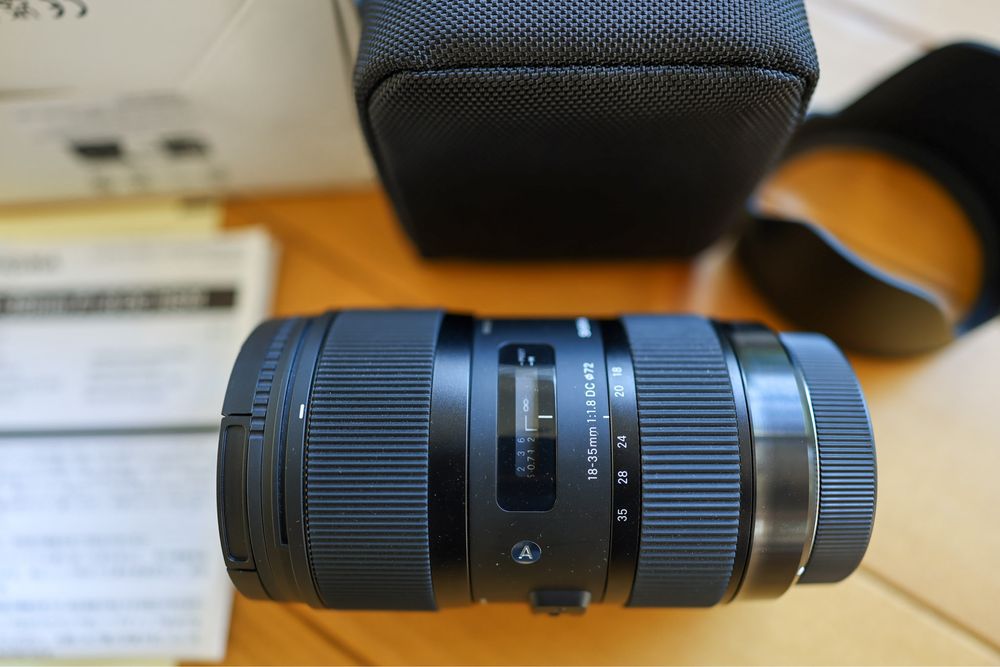 Lente Sigma 18-35mm f/1.8 DC HSM Art para Canon