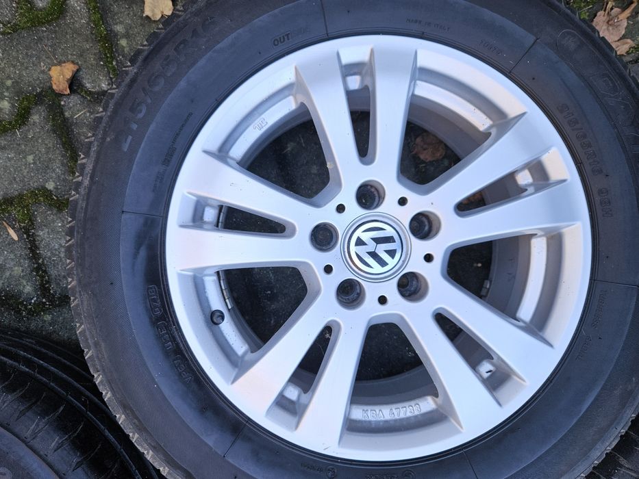 Felgi Koła 16" Vw Tiguan Audi Q3 5x112 Et33+215.65.16