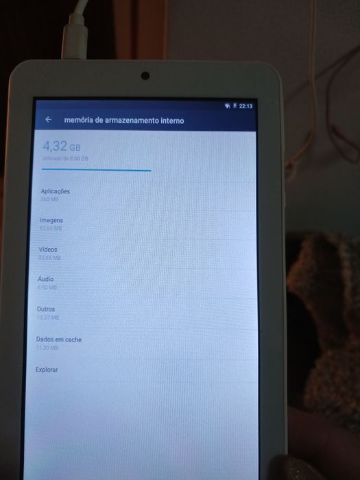 Vendo tablet impecável