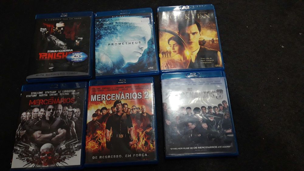 filmes blu-ray como novos