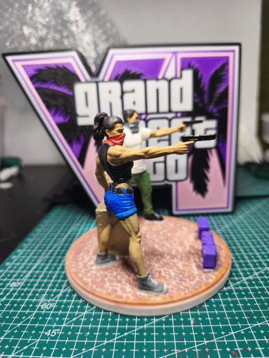 Personagens figura GTA VI