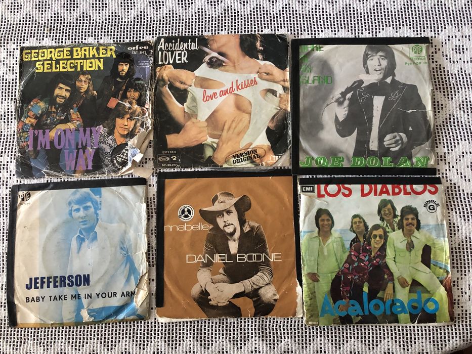 Discos singles de vinil