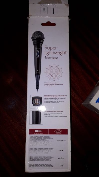 Conjunto 2 Microfones Philips64284360671874123