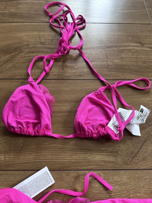 Kostium kąpielowy bikini Tezenis róż nowy lato