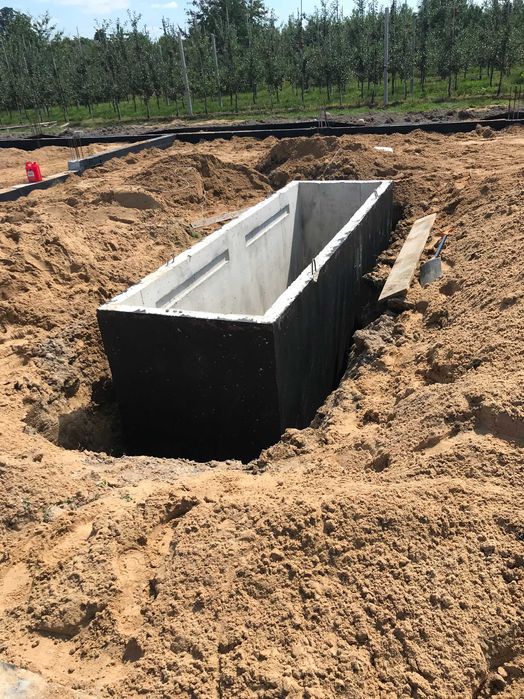 Zbiorniki betonowe 4m3, 5m3, 6m3, 8m3, 10m3, 12m3