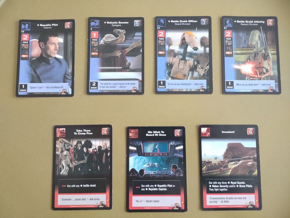 Cartas coleção Futebol e Star Wars - Oferta