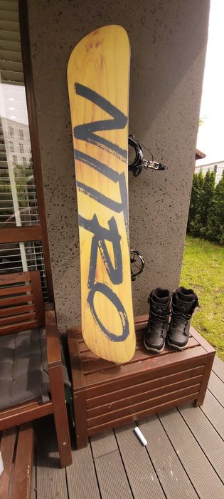 Сноуборд Nitro 2017 з кріпленнями