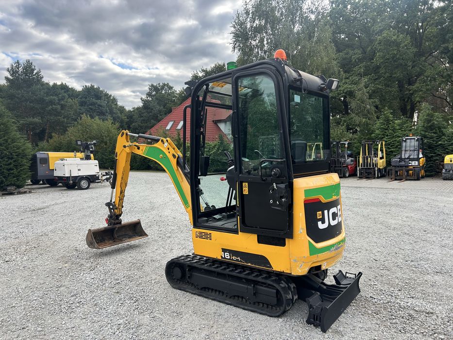 Koparka minikoparka JCB 16C-1 rok 2018