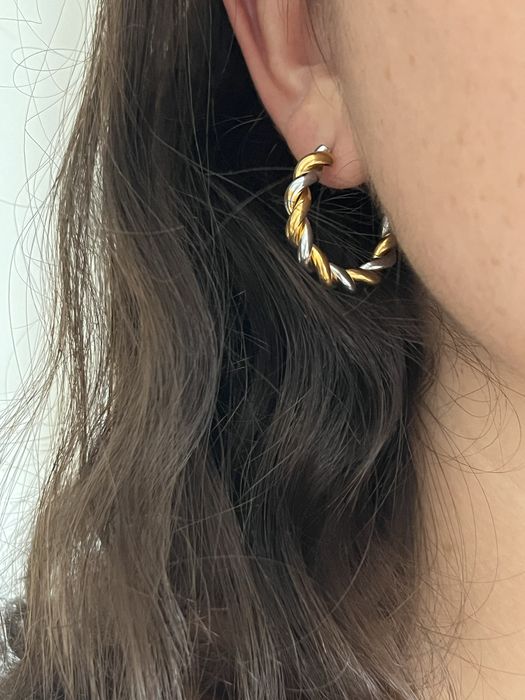 Brincos de aço inoxidavel