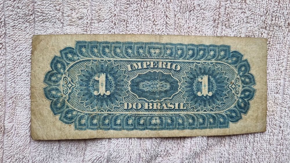 Cédula de 1 Mil Réis do império do Brasil