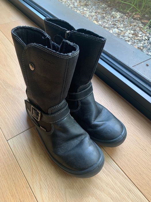 Kozaki skórzane goretex primigi r 30