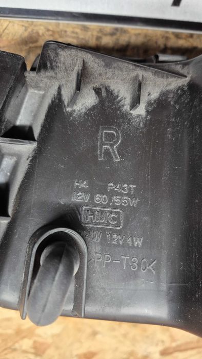 Ótica/Farol Direito ORIGINAL HYUNDAY PONY 1975 até 1994 ref92102.24360