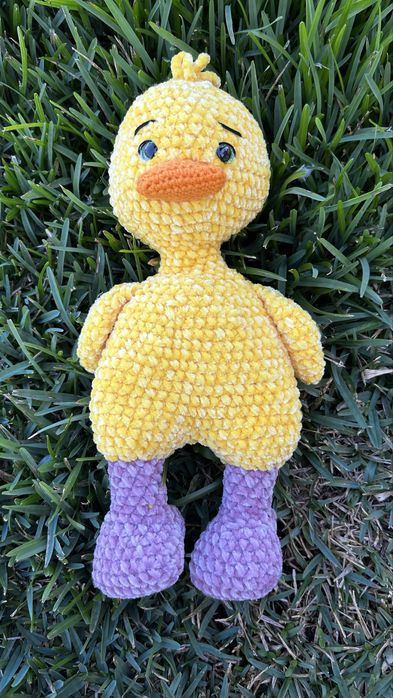 Pato naninha amigurumi