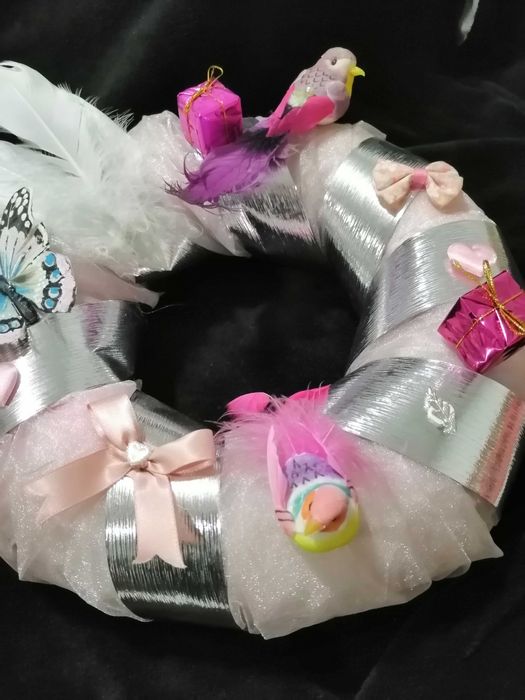 Coroas de Natal artesanais