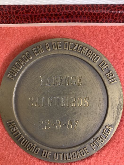 Medalha sport comércio salgueiros