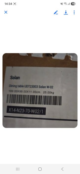 Stół owalny solan Nowy