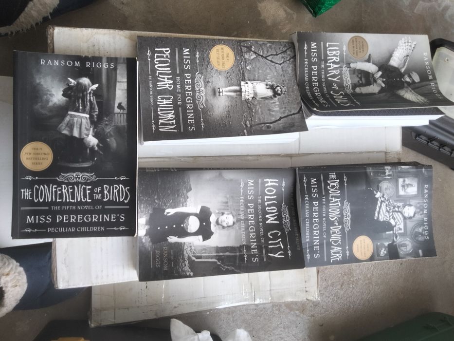Coleção livros miss peregrine