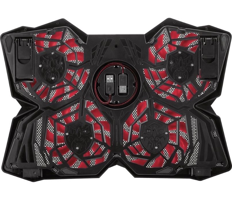 Підставка для ноутбука Trust GXT278 YOZU COOLING (17.3") Red Led Black (20817_TRUST)