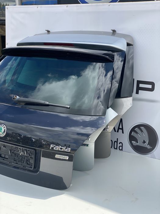 Кришка багажника шкода фабія 2 універсал, ляда задня фабія 2 хечбек