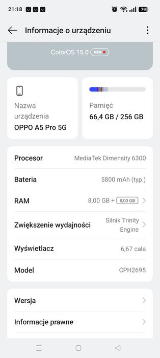 Oppo Reno A5 pro 5g