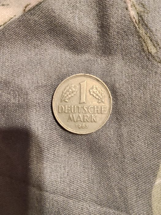 1 Deutsche Mark 1963 moneta kolekcjonerska