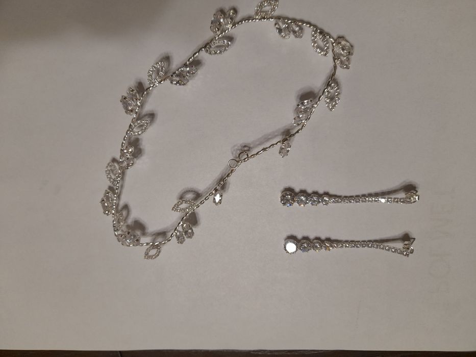 Biżuteria ślubna, kolczyki nowe