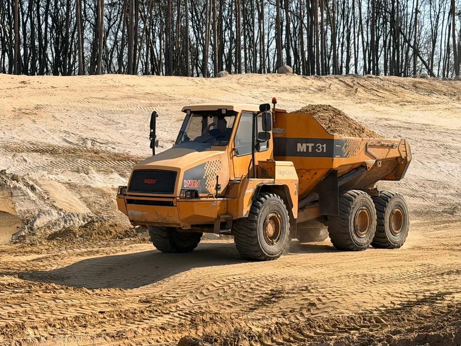 Moxy MT31  Wozidło 6x6 2 sztuki  Wozdiło przegubowe technologiczne (nie Bell B30D Volvo A30D Terex Ta30
