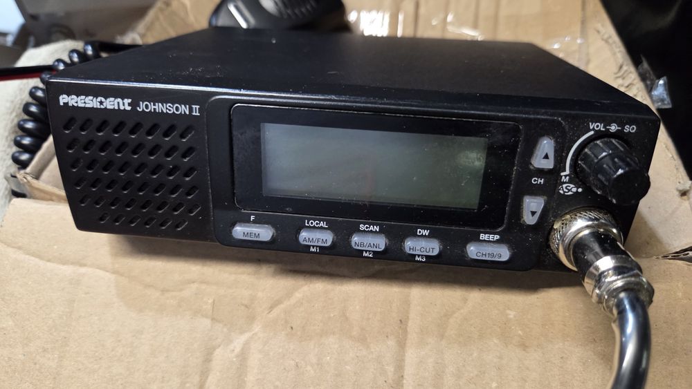CB Radio President Johnson II 2 - prawdziwy klasyk gatunku!