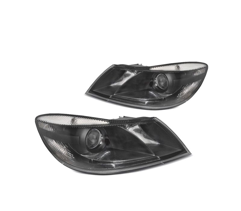 FAROIS FRONTAL PARA SKODA OCTAVIA 08-13 FUNDO PRETO