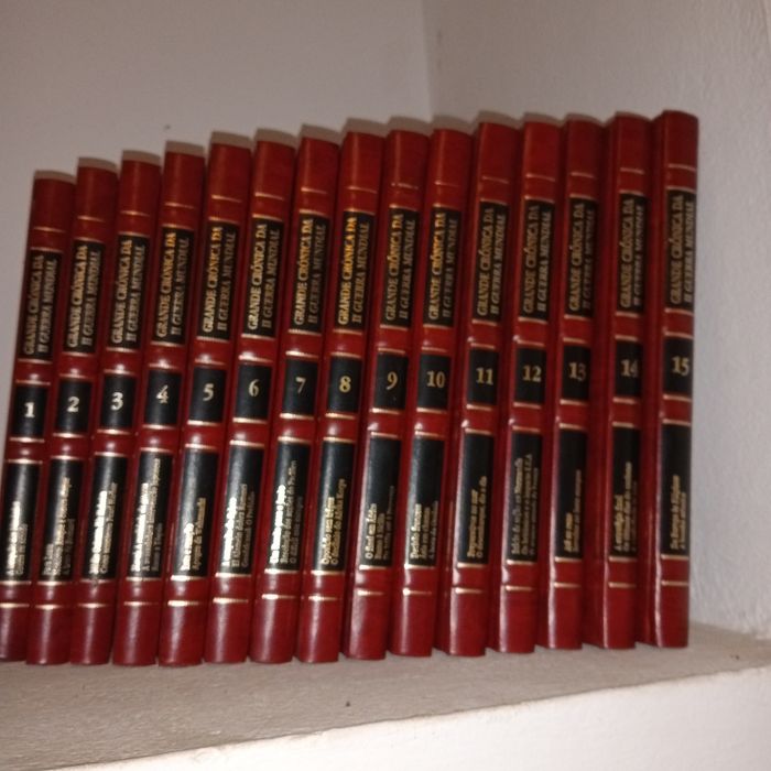 Coleção de 15 volumes!! Crônicas da 2 guerra mundial