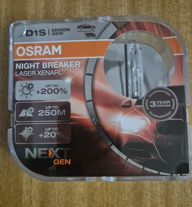 OSRAM XENARC Night Breaker Laser Next Gen D1S, 35 W