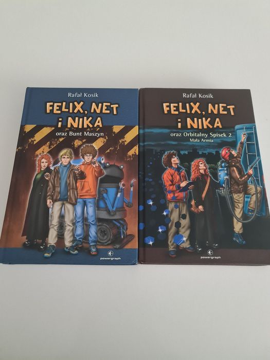 2 książki pod tytułem Felix, Net I Nika Rafała kosika