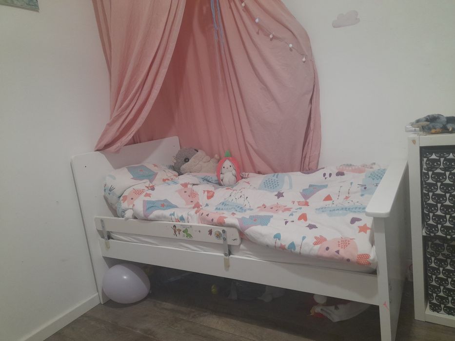 ŁÓŻECZKO dziecięce 120x70 Bellamy od 0 do 7 lat