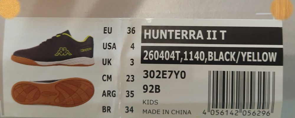 Buty adidasy KAPPA - halówki 36, 37, 38 nowe obuwie sportowe
