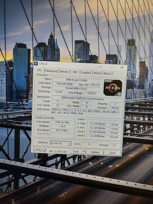 SOYO B450M RYZEN 2600 RX580 8GB 16GB DDR4 (опис)