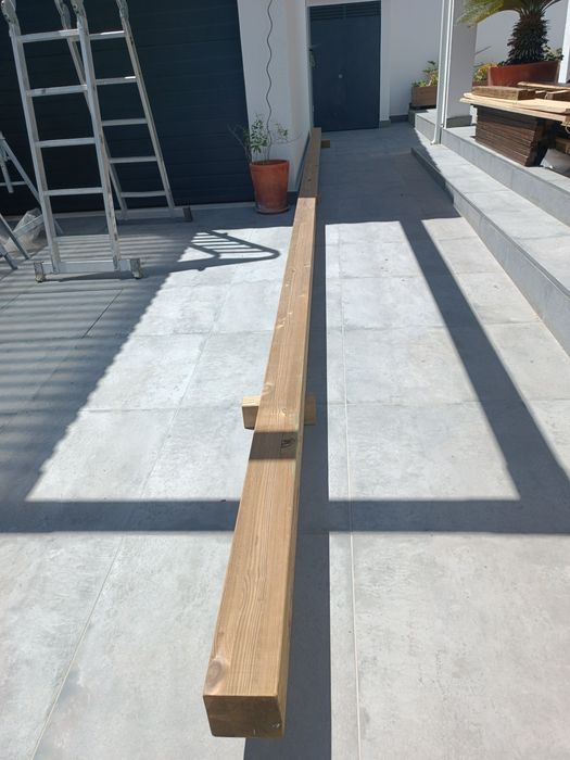 Viga lamelada C\Tratamento Autoclave 12x12