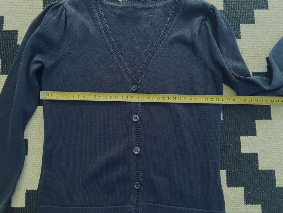 George granatowy sweter swetetek rozpininany 98 104