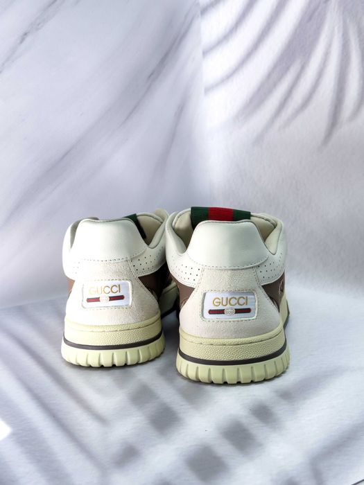 Gucci Re-Web Gg Canvas & Leather Sneaker
