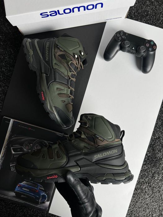 ТОП! Salomon Quest 4 GTX Khaki Fur 41 42 43 44 45 46 соломон квест