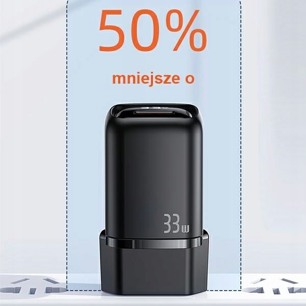 Ładowarka USAMS T46 33W USB-C + USB PD3.0 QC3.0 szybkie ładowanie