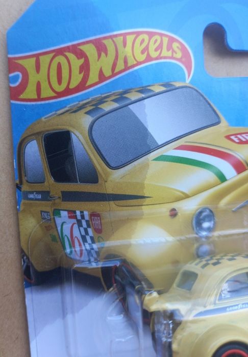 Hot wheels 60s Fiat 500D modificado
