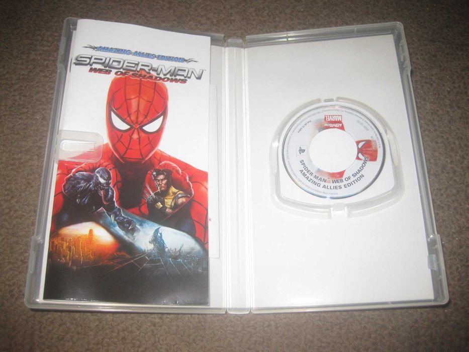 Jogo para a PSP "Spider-Man: Web Of Shadows" Completo!