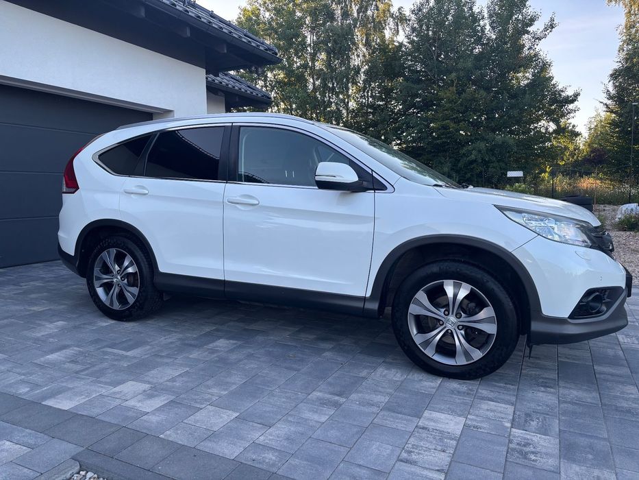 Honda CR-V Biała Perła Xenon Alcantara Kamera Navi
