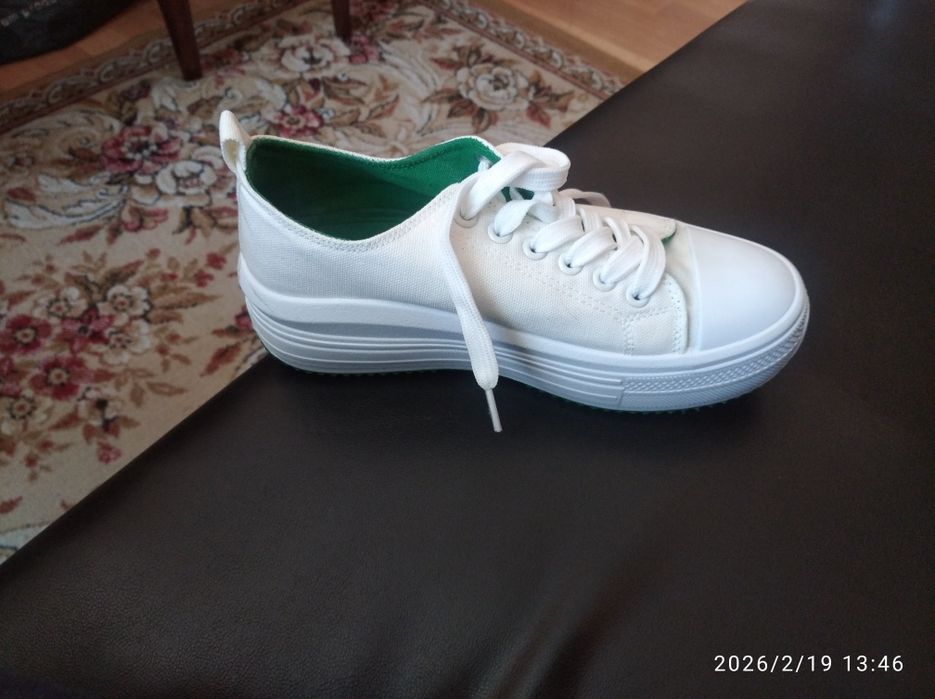 белые женские кеды от бренда Jenny Fairy. Fairy
Кеды WFA2916-1 Белый