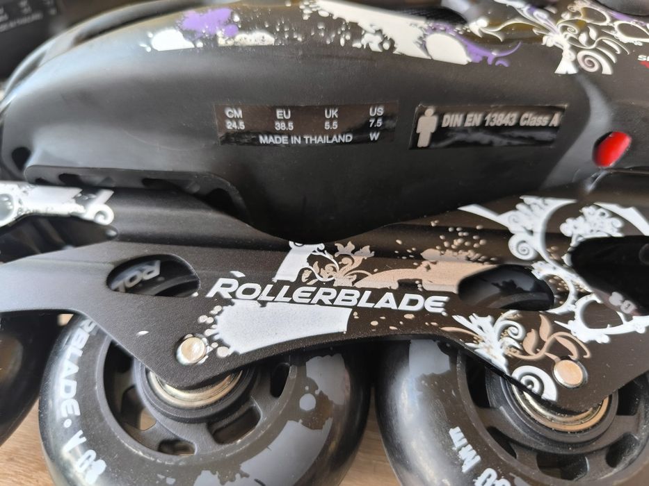 Роликовые коньки ковзани Rollerblade Twister 80 р. 38.5W