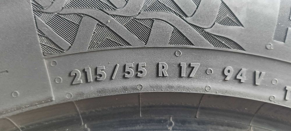 2X 215/55R17 94V Continental Premium Contact 7 15B1